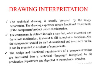 DRAWING INTERPRETATION
 