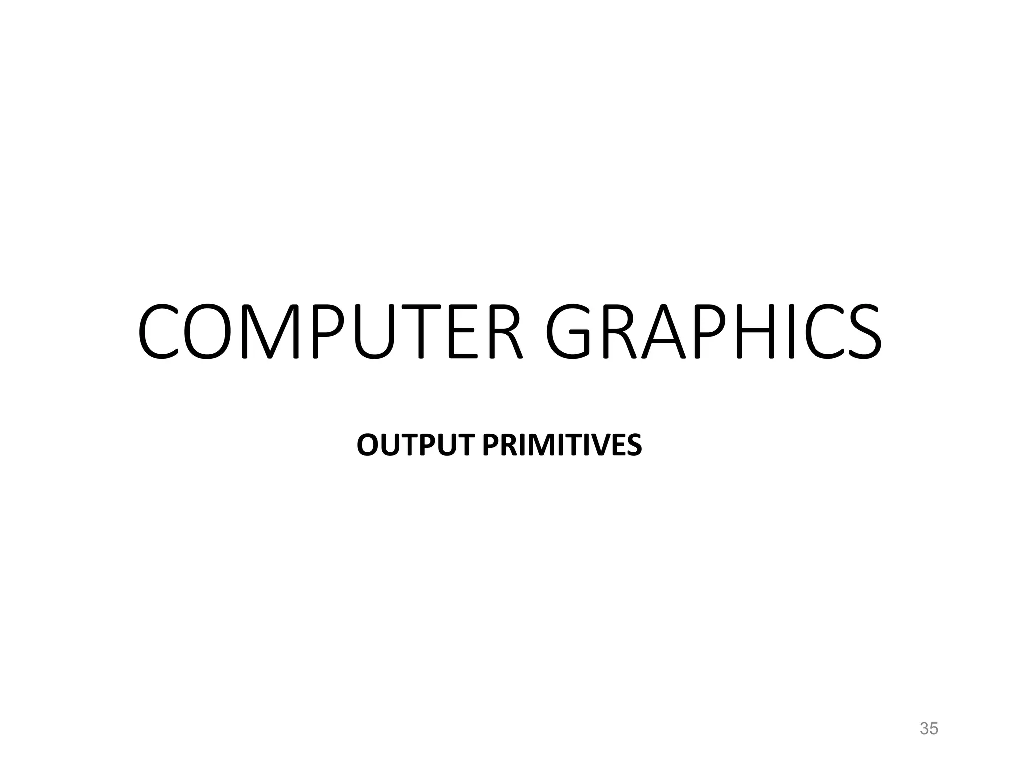 UNIT-1.pptx | 3-D Graphics | Computer Software and Applications