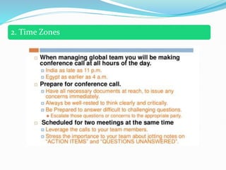 2. Time Zones
 