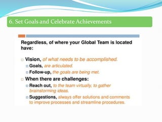 6. Set Goals and Celebrate Achievements
 