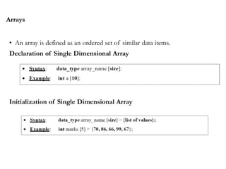 data structures using C 2 sem BCA univeristy of mysore | PPTX