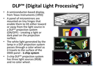 Dlp Texas Instruments Led Micro CADCAM: Product life cycle and CAD input, out puts advantages and | PPTX