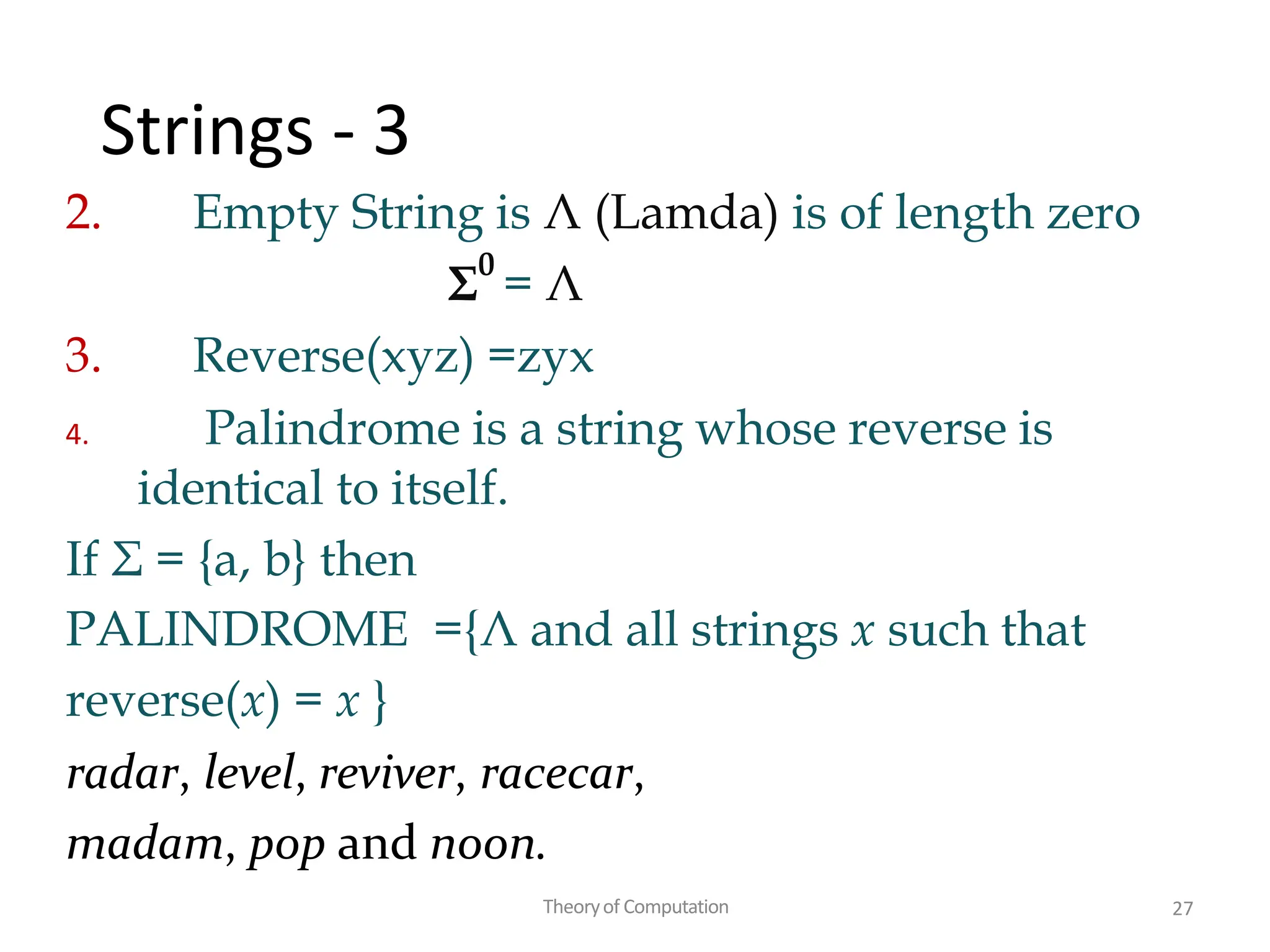 Unit 1 mathematical notations theory of computation ppt pptx