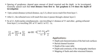 Geophone Formula Foundation engineering all units including | PDF