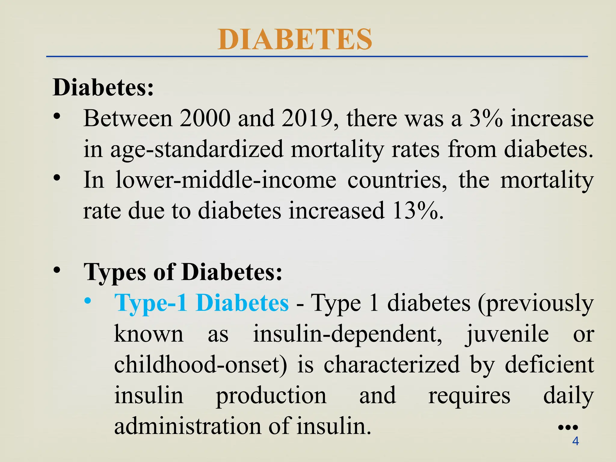 lifestyle diseases - diabetes mellitus - causes and effects | PPT