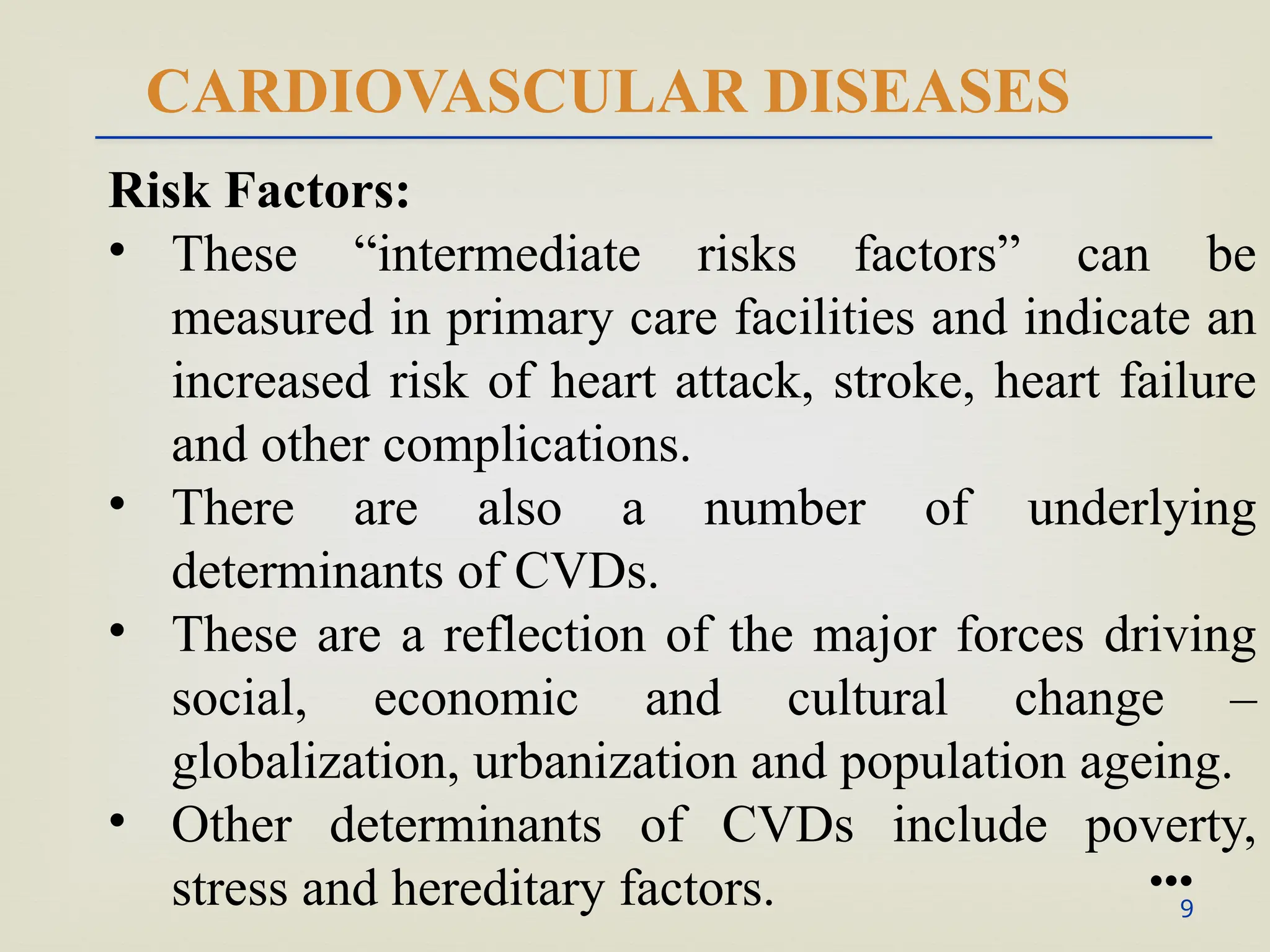 lifestyle diseases - cardiovascular diseases | PPTX
