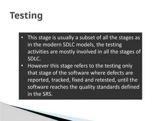 Testing
 