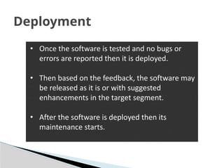 Deployment
 
