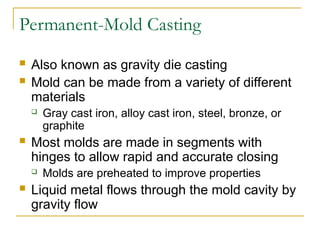 Advanced casting processes- Different castings.ppt