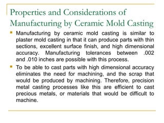 Advanced casting processes- Different castings.ppt
