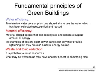 Green buildings for the conservation society | PPT
