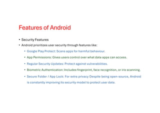 MAD Unit - 1 Introduction of Android IT Department | PDF