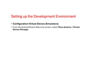 MAD Unit - 1 Introduction of Android IT Department | PDF