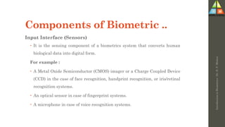 B VOC Level-7: Biometric Recognition that aims towards establishing one ...