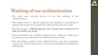 Identity Voc B VOC Level-7: Biometric Recognition that aims towards establishing one ...