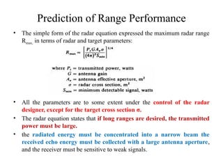 Radar ............................................... | PPTX