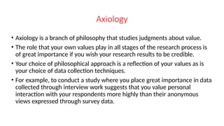 Research Methodology of Institute of forestry campus unit one | PPTX