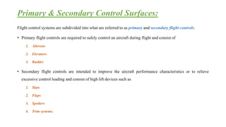 f aircraft system all control system basics m tech | PDF