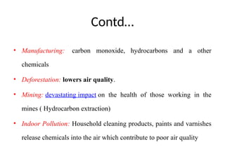 Unit-1 - Air pollution and control engineering | PPTX