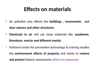 Unit-1 - Air pollution and control engineering | PPTX