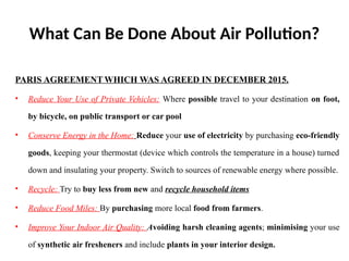Unit-1 - Air pollution and control engineering | PPTX