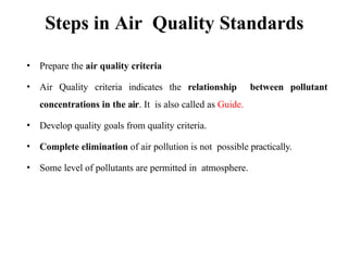 Unit-1 - Air pollution and control engineering | PPTX