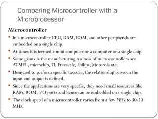 Unit-1_Introduction to Microcontroller.pptx