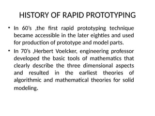 Introduction to additive manufacturing.. | PPTX