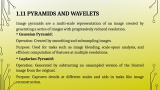 Overview of Computer Vision and its applications | PPTX