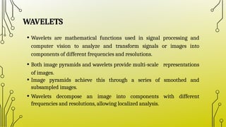 Overview of Computer Vision and its applications | PPTX