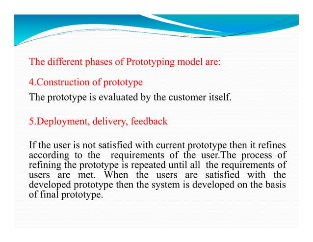 Software Engineering Perspective and Specialized Process Models | PDF ...