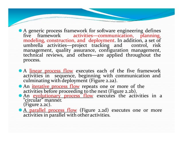 Software Engineering Perspective and Specialized Process Models | PDF ...