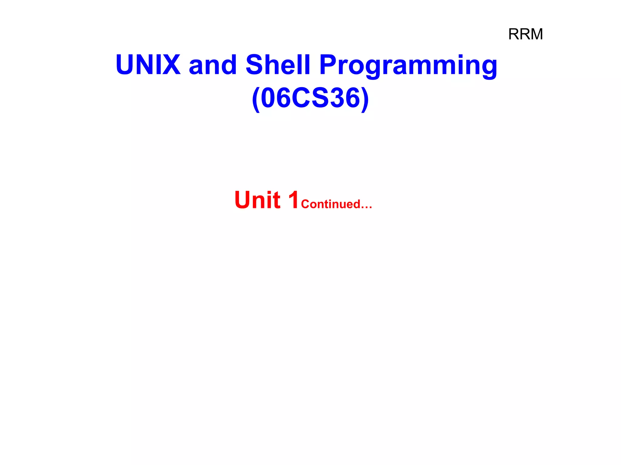 Unit 1-a-brief-history-of-unix-ppt | PPT