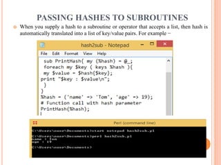 Unit 1-array,lists and hashes | PPTX