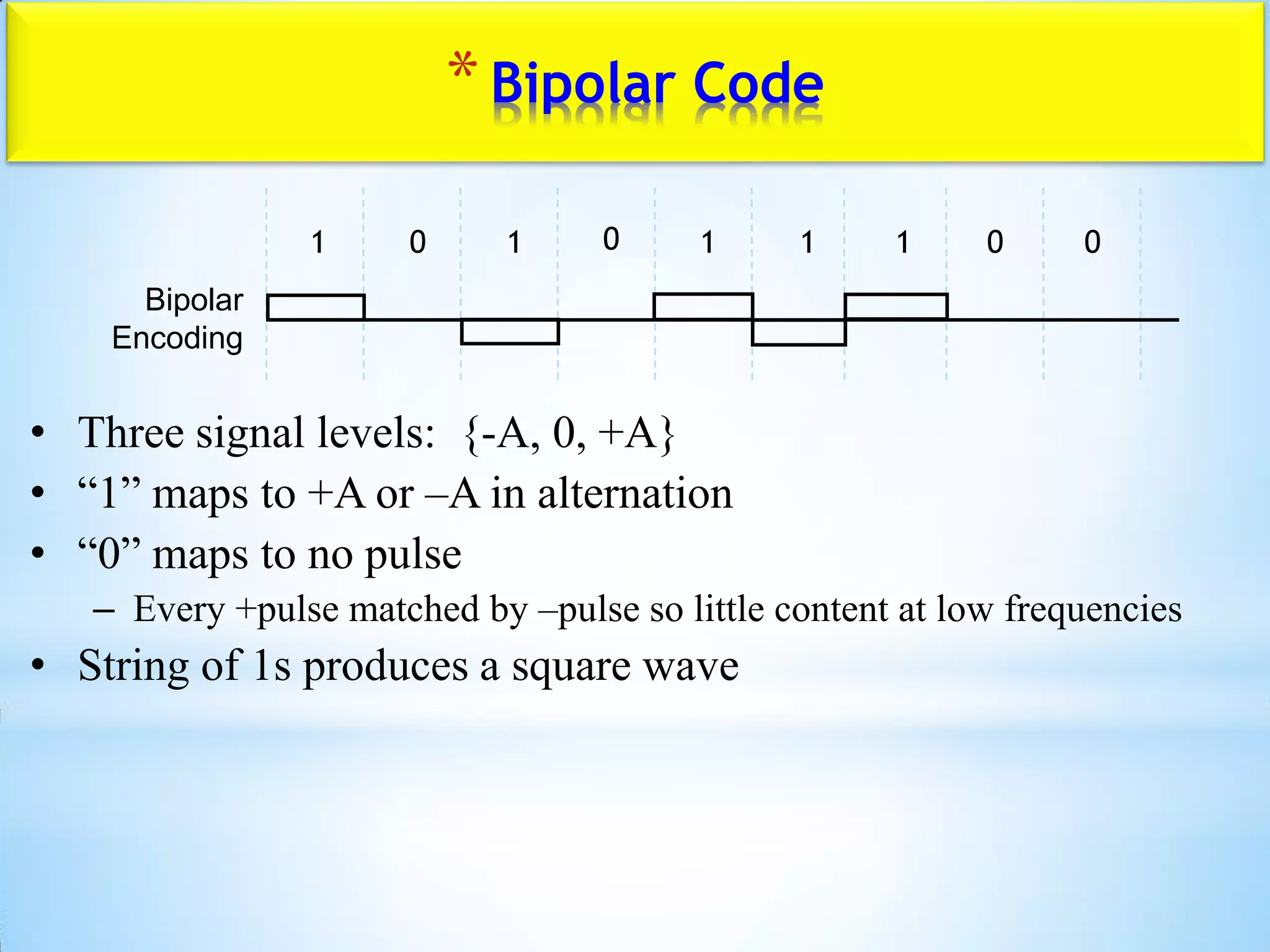 Base band transmission | PDF