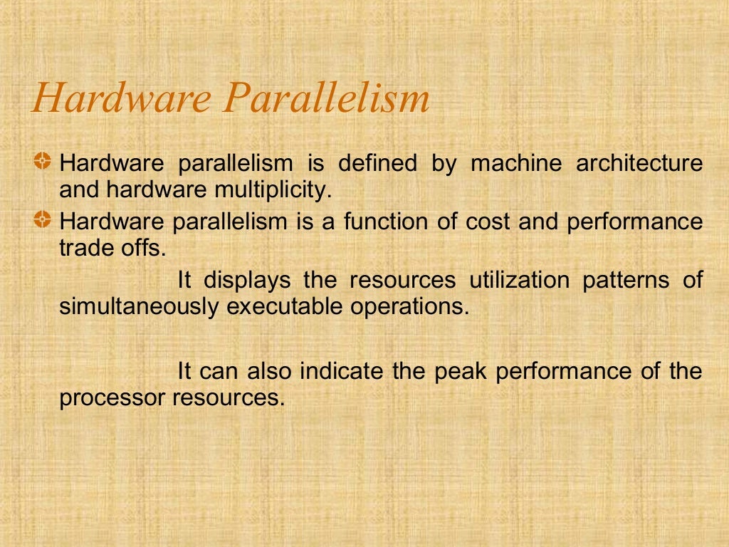 advanced computer architestureconditions of parallelism