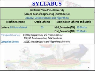SYLLABUS
 