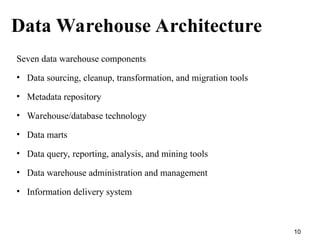 UNIT-1 -DWDM.ppt unit i data warehouse and data mining | PPT