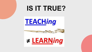 IS IT TRUE?
 