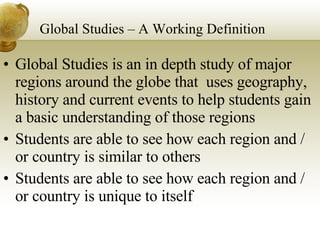 Unit #1 Foundations Of World Cultures And Geography | PPT