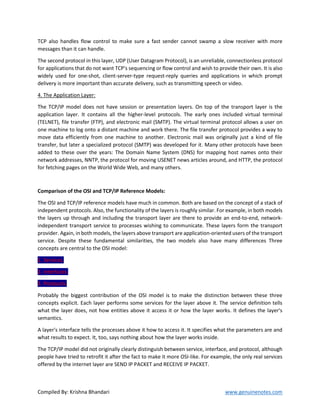 computer network notes with full details | PDF