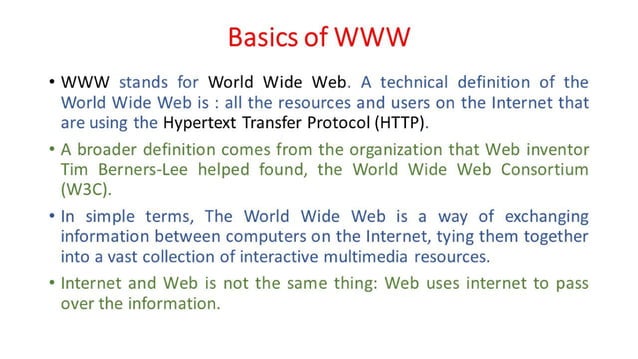 Unit - 1 - Introduction to Web Design | PDF