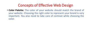 Unit - 1 - Introduction to Web Design