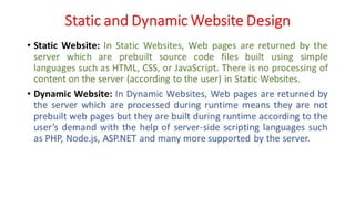 Unit - 1 - Introduction to Web Design