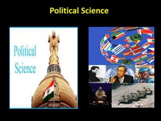 Political Science
 