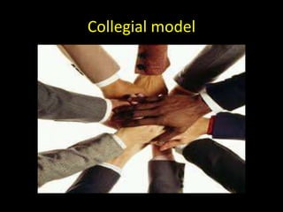 Collegial model
 