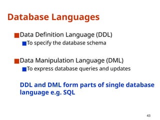 Introduction to Databases and ER Model, Relational Model and SQL | PPTX