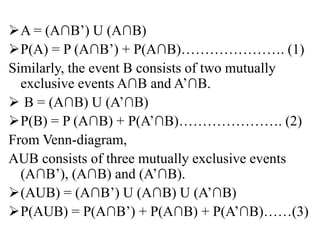 Unit 1-probability | PPTX