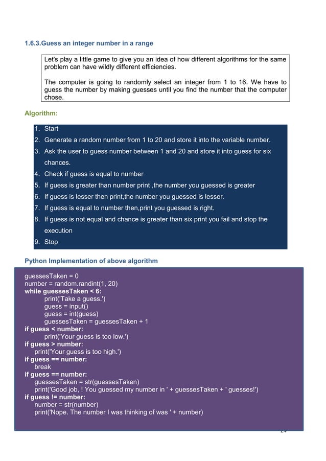 Unit 1-problem solving with algorithm | PDF