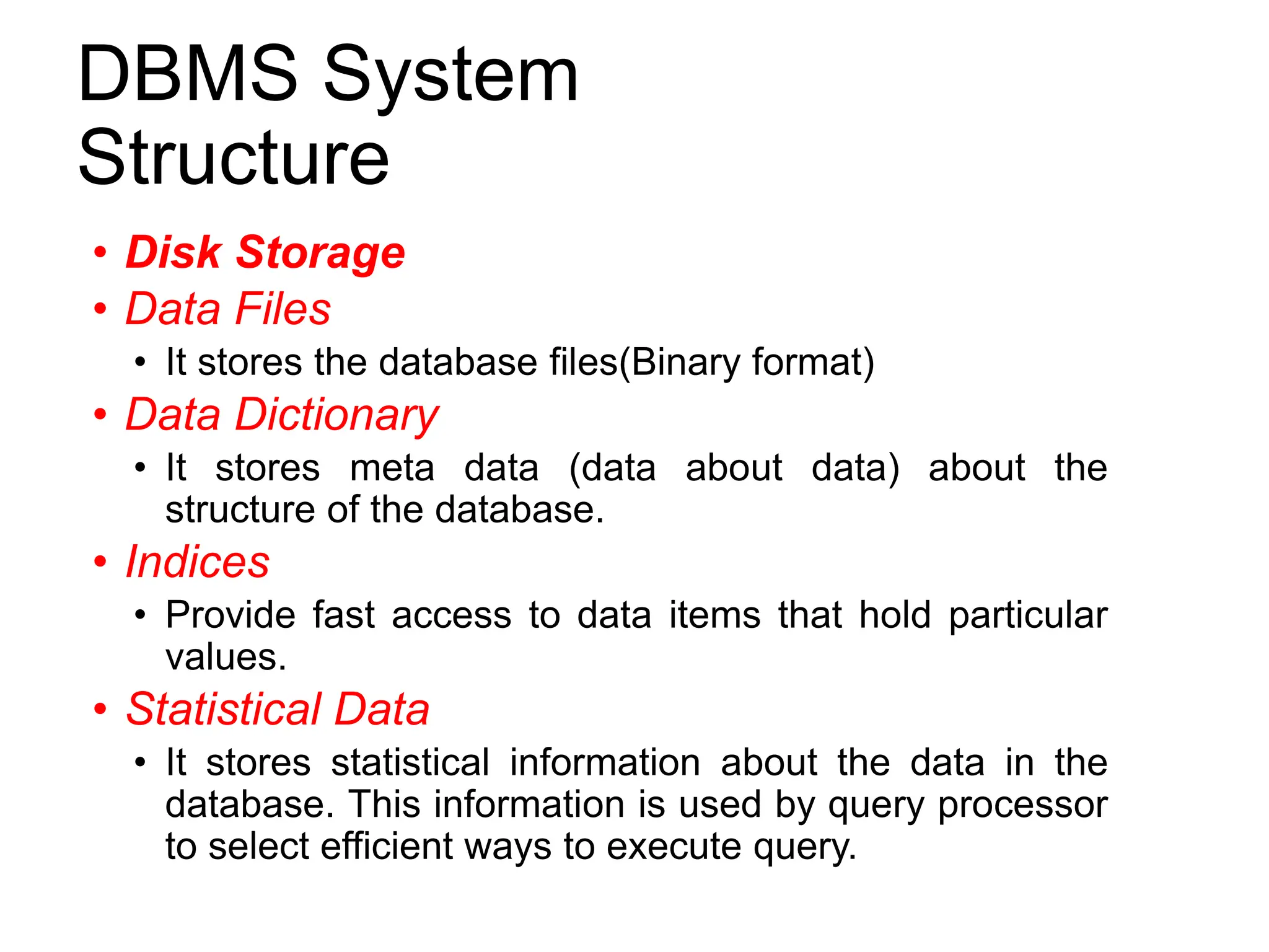 Database Management System Course Material | PPT
